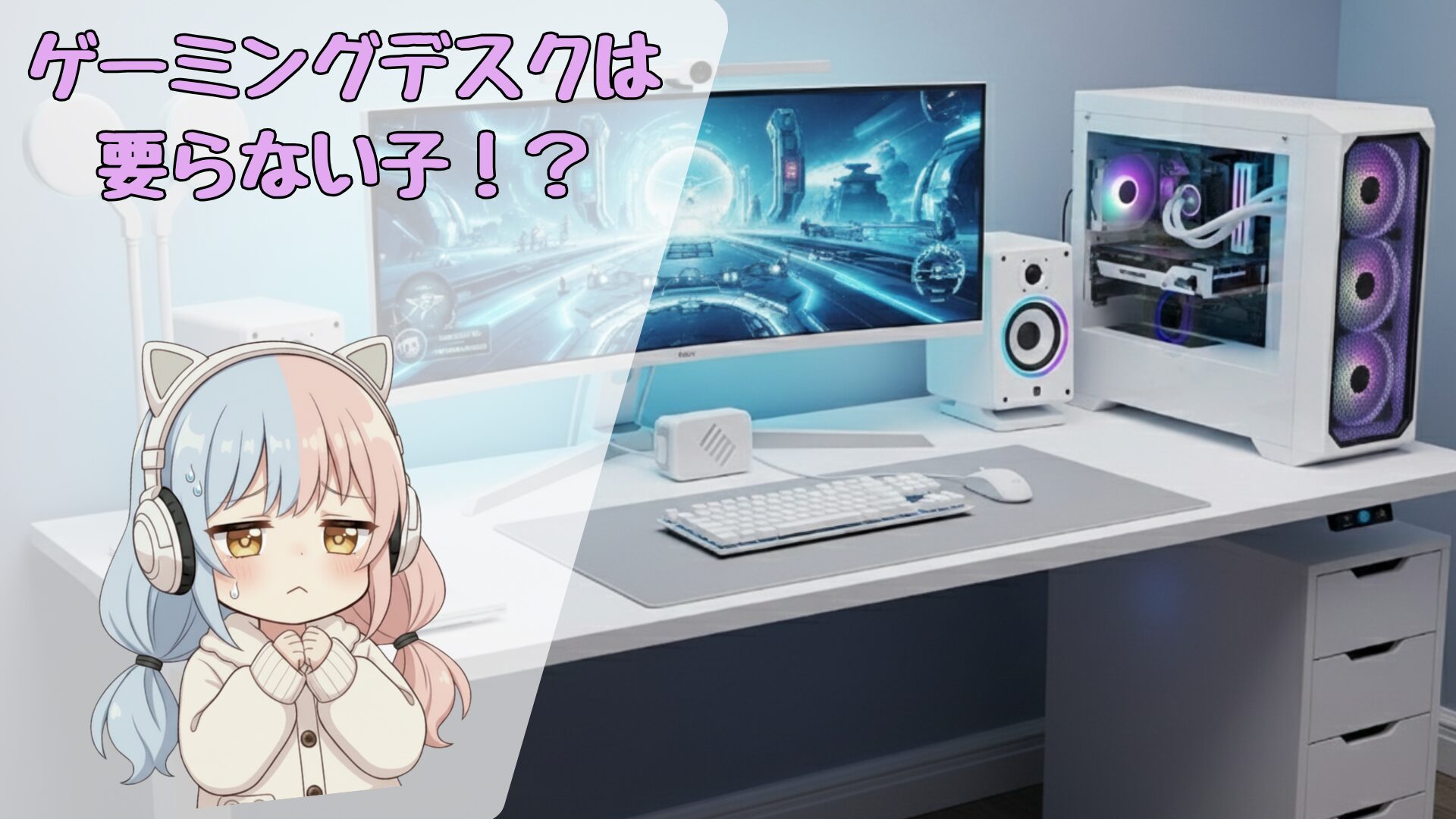 必見】ゲーミングデスクがいらないってホント!?選ぶべきポイントを徹底 