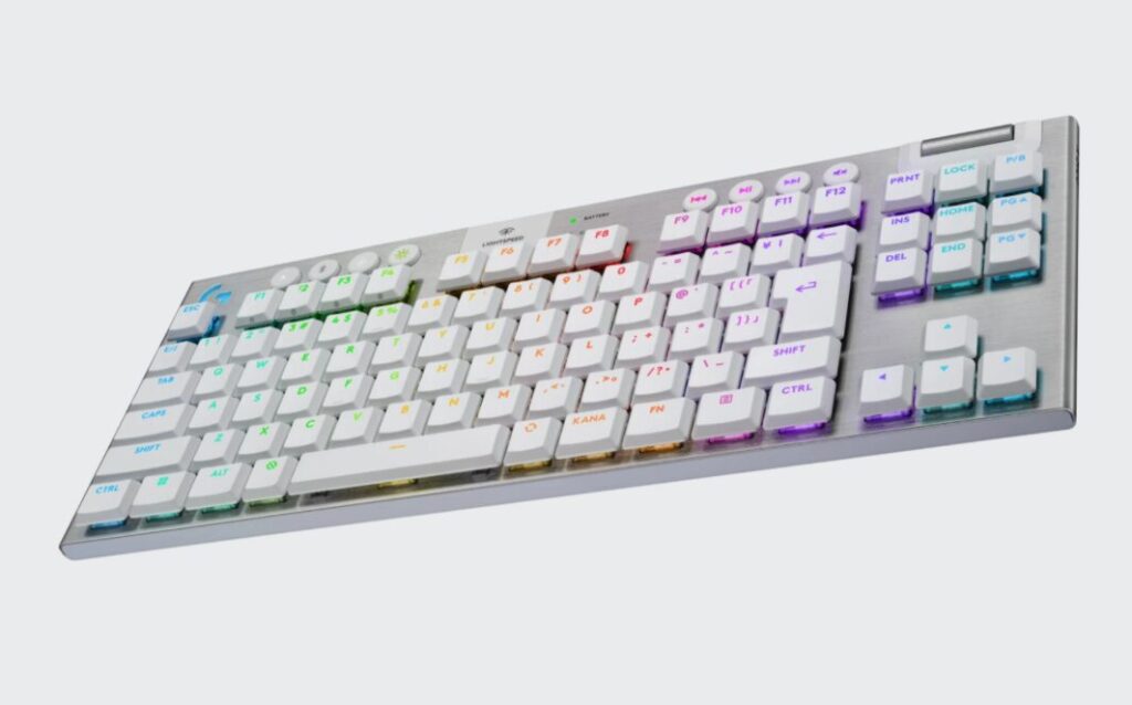 レビュー】LOGICOOL(ロジクール) G915 X LIGHTSPEED TKLをカワイイ白